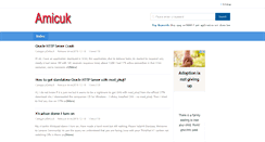 Desktop Screenshot of amicuk.com